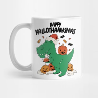 Festive Dino Delight Mug